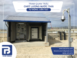 hệ thống quan trắc nước thải