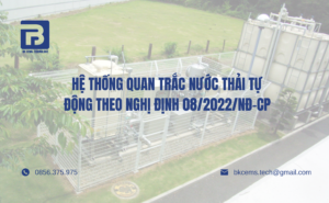 hệ thống quan trắc nước thải